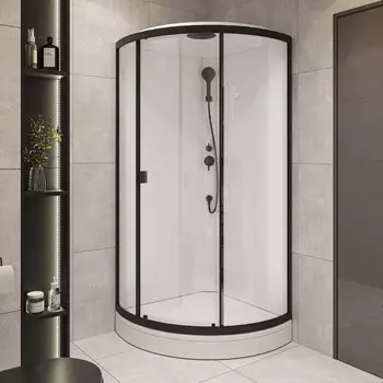 Душевая кабина STWORKI by Damixa Хельсинки HWHC-401-090BT 90x90, средний поддон