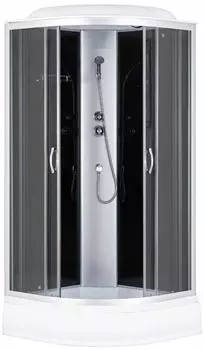 Душевая кабина Taliente 90x90 профиль хром стекло тонированное
