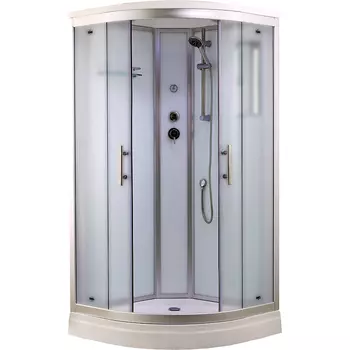 Душевая кабина Timo Standart 100x100 профиль хром стекло мтовое
