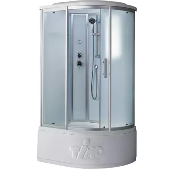 Душевая кабина Timo Standart 110х85 L профиль хром стекло матовое