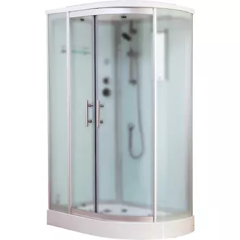 Душевая кабина Timo Standart 120х85 L профиль хром стекло матовое