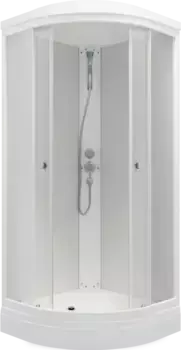 Душевая кабина Triton Хит 88х88 белая стекло матовое