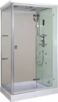 Душевая кабина Weltwasser WW1000 Maine 120х90 R 10000001660 профиль хром, стекло прозрачное