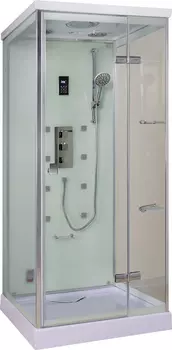 Душевая кабина Weltwasser WW MAINE 90х90 R 10000001063 профиль хром, стекло прозрачное