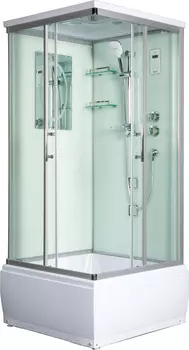 Душевая кабина Weltwasser WW500 Aller 904 90х90 10000003257 профиль хром, стекло прозрачное