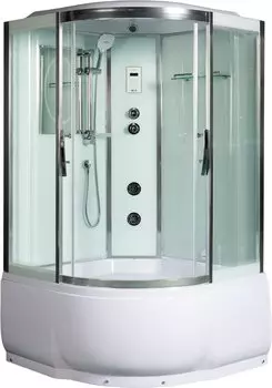 Душевая кабина WeltWasser WW500 Emmer 12055 120x120 10000003289 профиль хром, стекло прозрачное