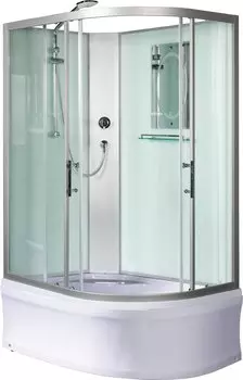 Душевая кабина WeltWasser WW500 Halle 1201 120x90 L 10000003250 профиль хром, стекло прозрачное