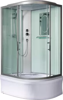 Душевая кабина WeltWasser WW500 Halle 1202 120x90 L 10000003251 профиль хром, стекло прозрачное