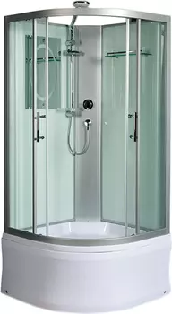 Душевая кабина WeltWasser WW500 Halle 801 80x80 10000003238 профиль хром, стекло прозрачное