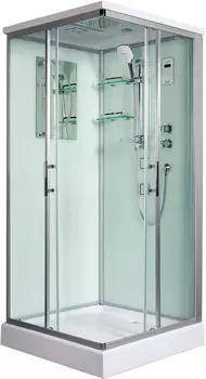 Душевая кабина Weltwasser WW500 Laine 1004 100х100 10000003269 профиль хром, стекло прозрачное