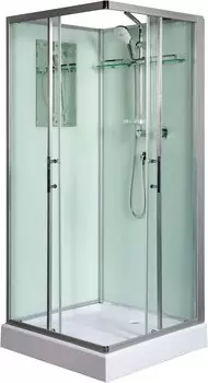 Душевая кабина Weltwasser WW500 Laine 801 80х80 10000003258 профиль хром, стекло прозрачное