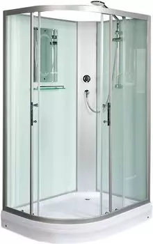 Душевая кабина WeltWasser WW500 Werra 1201 120x90 R 10000003328 профиль хром, стекло прозрачное