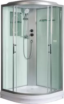 Душевая кабина WeltWasser WW500 Werra 902 90x90 10000003226 профиль хром, стекло прозрачное