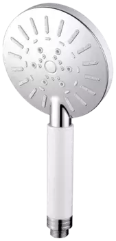 Душевая лейка Frap хром белый