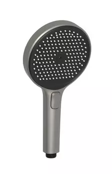 Душевая лейка Sancos Nok round SC6001GG воронёная сталь/черный матовый 3 режима