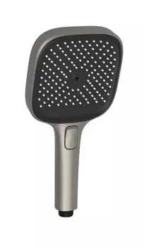 Душевая лейка Sancos Nok square SC6002GG воронёная сталь/черный матовый 3 режима