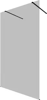 Душевая перегородка Allen Brau Infinity 2 3.21046.BBA.T 120 см, профиль черный браш, стекло тонированное