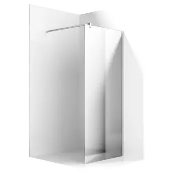 Душевая перегородка Ambassador Walk-in 100 хром стекло зеркальное