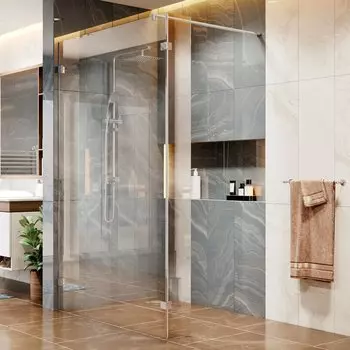 Душевая перегородка Ambassador Walk-in 15031105 90х200 см, профиль хром