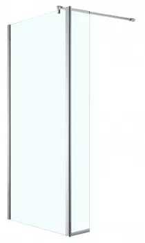 Душевая перегородка Azario Chicago 140 хром (AZ-NAR6321 1400)