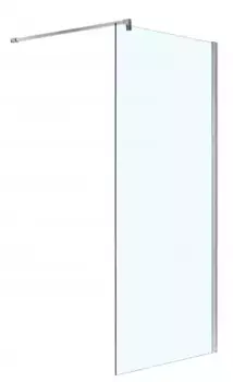 Душевая перегородка Azario Chicago 90 хром (AZ-NAR6310 900)