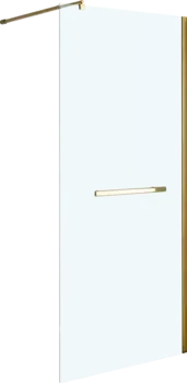 Душевая перегородка Niagara Nova NG-641-11 GOLD 110x195 профиль золото, стекло прозрачное