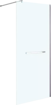 Душевая перегородка Niagara Nova NG-661-90 90x195 профиль хром, стекло прозрачное