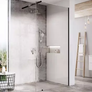 Душевая перегородка Ravak Walk-In Wall GW9WG0300Z1 120х200 см, профиль черный