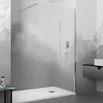 Душевая перегородка RGW Walk In WA-010 100x200, стекло прозрачное