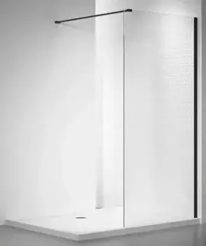 Душевая перегородка Veconi Korato KR72B-70-01-C7 70 см, профиль матовый черный