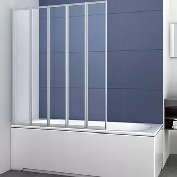 Шторка на ванну Vincea VSB-32120CL 120х140