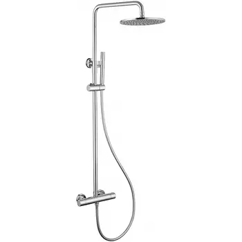 Душевая система Abber Wasser Kreis с термостатом хром