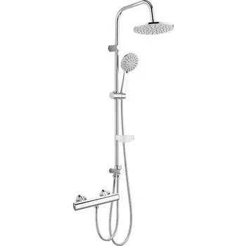 Душевая система Agger Thermo хром глянцевый