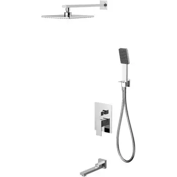 Душевая система Berges Nardis 3S 071010 хром