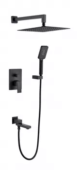 Душевая система Grocenberg GB5008 Черный матовый