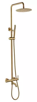 Душевая система Grocenberg GB7099GL золотой брашированный