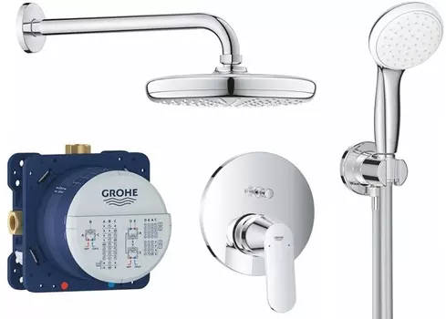 Душевая система Grohe Eurosmart Cosmopolitan 25219001 Хром