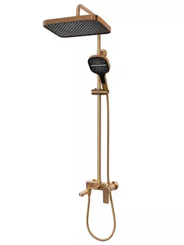 Душевая система Hansberge H5049MG Матовый золото5.000