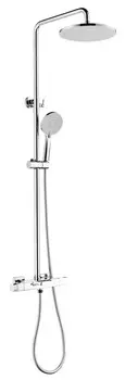 Душевая стойка Kaiser Quadris 25282 с термостатом, хром