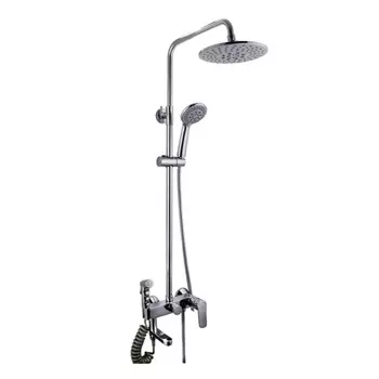 Душевая система с гигиеническим душем Fashun хром