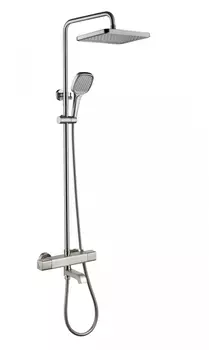 Душевая система с термостатом Grocenberg GB7005 Никель