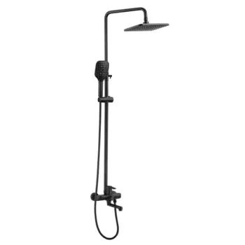 Душевая стойка Shevanik S8136H черная