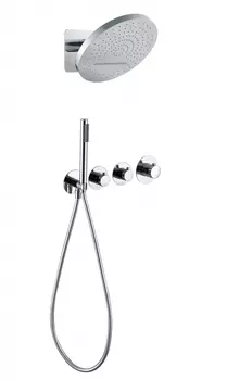 Душевая система скрытого монтажа Grocenberg GB5020CR с Термостатом Vernet (Франция)