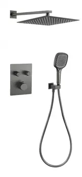 Душевая система скрытого монтажа Grocenberg GB5040BG с Термостатом Vernet (Франция)