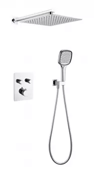 Душевая система скрытого монтажа Grocenberg GB5040CR с Термостатом Vernet (Франция)