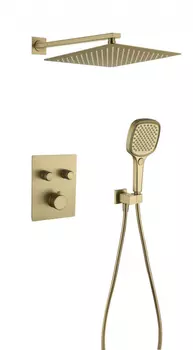 Душевая система скрытого монтажа Grocenberg GB5040MG с Термостатом Vernet (Франция)