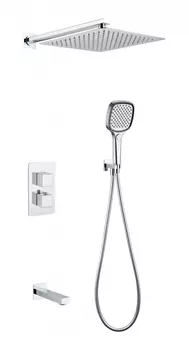 Душевая система скрытого монтажа Grocenberg GB5050CR с Термостатом Vernet (Франция)