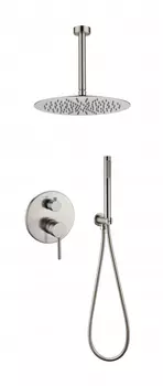 Душевая система скрытого монтажа Grocenberg GB5099NK-4 Никель