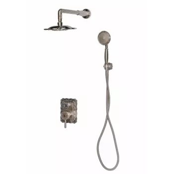 Душевая система скрытого монтажа MILACIO Vitoria, серебро (MC.105.SL)