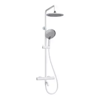 Душевая стойка Wasserkraft Mindel 8500 A188.067.059.WM Thermo с термостатом, белая